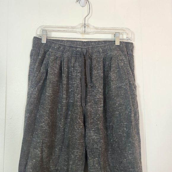 Patagonia Island Hemp Beach Pants Gray Textured Jogger Size Small - Picture 5 of 16